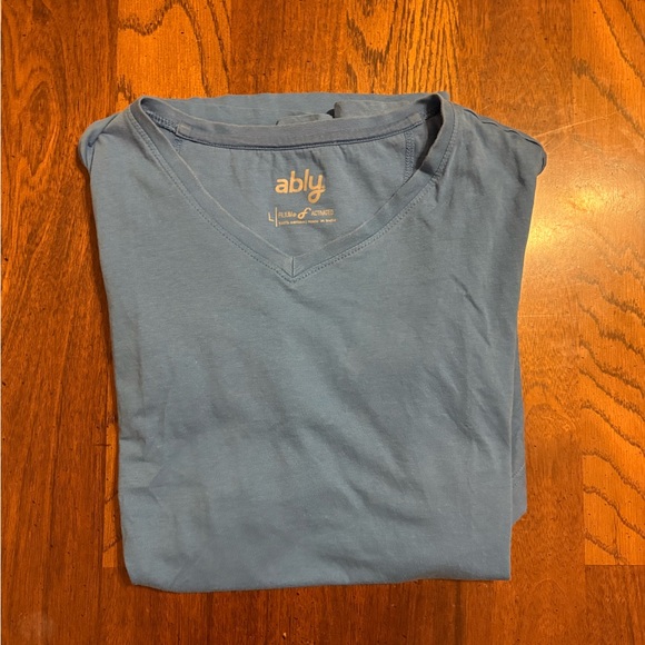 Other - Ably Gray V-Neck T-Shirt